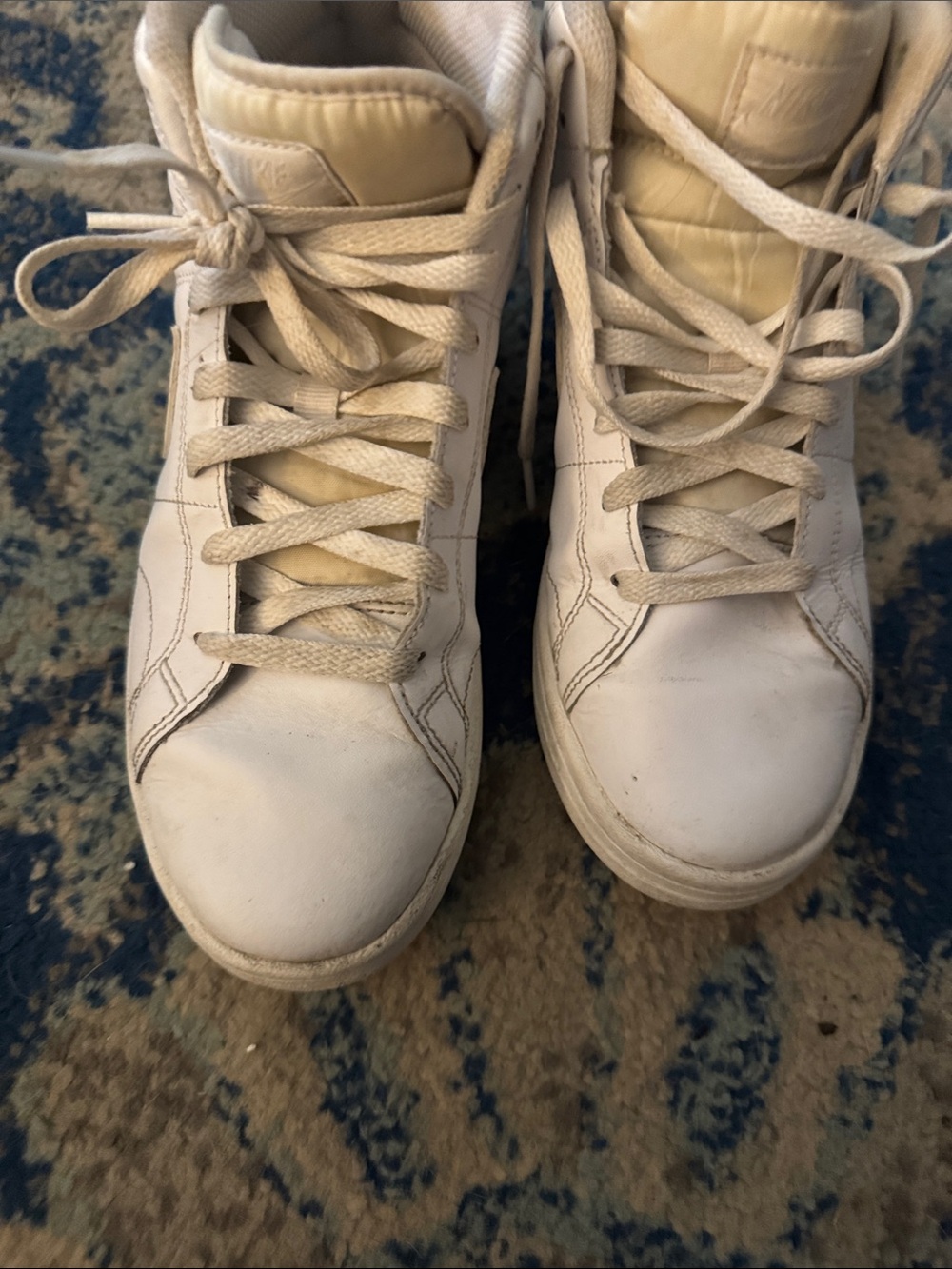 Nike White High-Top Women's Sneakers